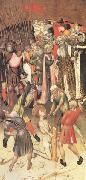 MARTORELL, Bernat (Bernardo) Two Scenes from the Legend of ST.George The Flagellation The Saint Dragged through the City (mk05) oil painting picture wholesale